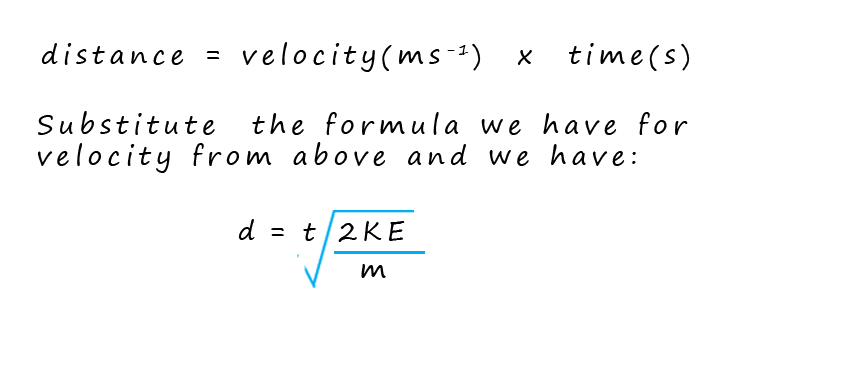 formula to calculate the length of the flight tube in a TOF mass spectrometer